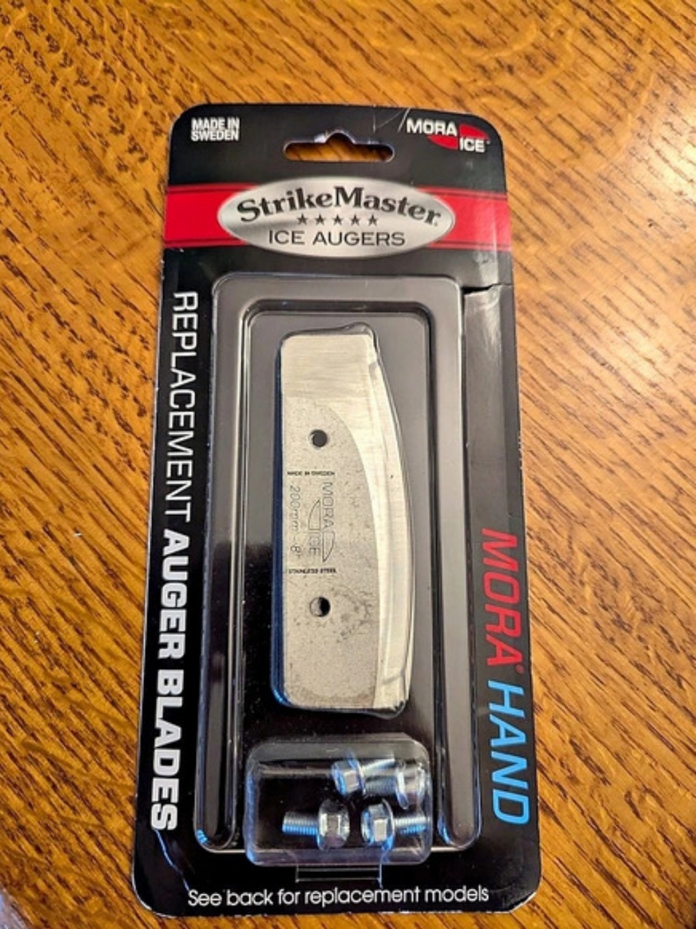 StrikeMaster Mora Hand Auger Replacement Blades 8`` MD-8B